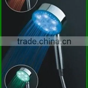 LED Light Shower Head LED Shower Faucet Temperature Control Shower Head Colorful Rain Shower LED Hand Showers thumbnail-1
