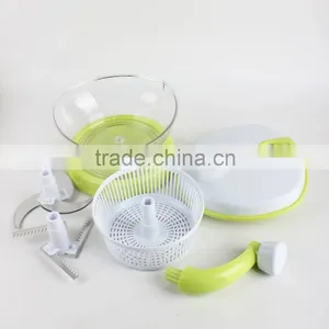 Hot Selling Multifunction Hand-Powered Food Chopper/ Mincer / Blender to Chop Fruits, Vegetables, Nuts, Herbs, Onions, Garlics thumbnail-3