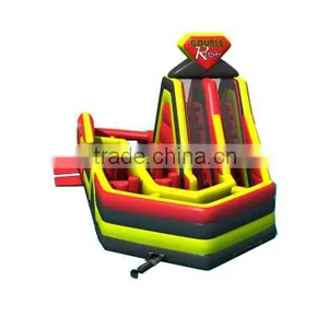 41ft Long Double Rush Inflatable Slide Obstacle for Sale Supplier's Choice thumbnail-3