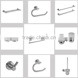 Modern Wall Mounted Low-caben Steel Bathroom Hardware Accessories Sets for Home Bathroom 6D25 thumbnail-1