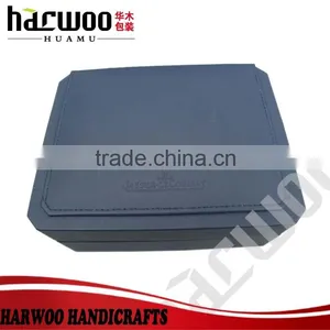 Navy Bule Luxury Leather Watch Packaging,single Watch Packaging,leather Watch Packaging Box thumbnail-1