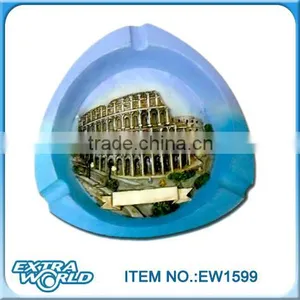 Handpainting Souvenir Polyresin Ashtray thumbnail-1