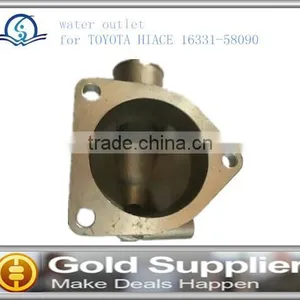 Brand New Water Outlet for TOYOTA HIACE 16331-58090 With High Quality and Competitive Pice. thumbnail-1