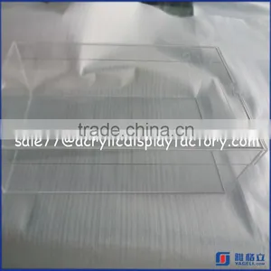 Transparent Acrylic Shoe Box Wholesale Plexiglas Shoes Display Box Custom Perspex Shoe Case Display Stand thumbnail-1