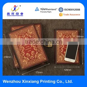 Wholesale Exquisite Vintage Hardcover Lock Diary Notebook With Custom Design thumbnail-6