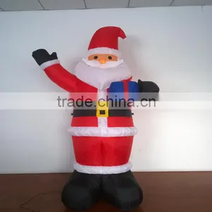 DJ-XT-04 Christmas Inflatable Classic Wholesale Santa Yard Light Decoration thumbnail-5