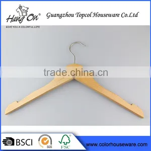Natural Garment Wooden Hanger for Clothes thumbnail-5