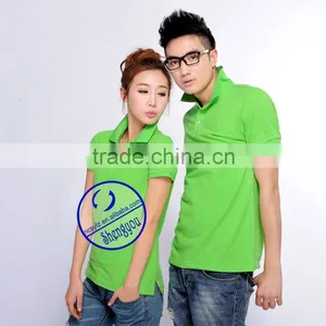 Custom Fashion Couple Polo Shirt Design for Lovers thumbnail-4