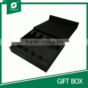 2015 PACKING BOX FACTORY WHOLESALE CHEAP CUSTOM BLACK GIFT BOXES Quality Choice thumbnail-1