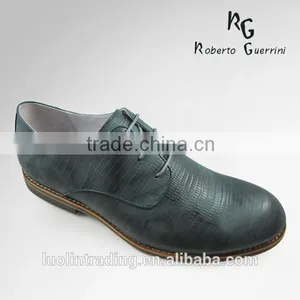 Wholesale Leather Lace up Man Shoe thumbnail-4