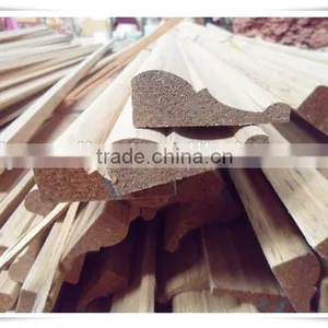 Manufacturer Supply Recon Teak Margin/mordern Ceiling Design/red Beech Wood Molding thumbnail-1