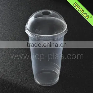 Disposable Plastic PP Cup With Dome Lid 32oz thumbnail-3