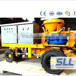 Dry &Wet Mix Concrete Spraying Shotcrete Machine thumbnail-1
