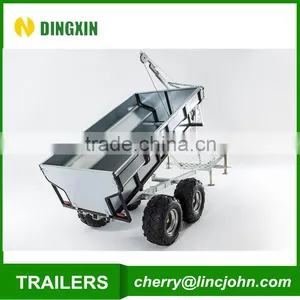 2016 Hot Sales Tipping Atv Tow Behind Trailer thumbnail-3