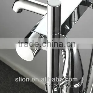High End Floor Mounted Single Lever Bath Shower Mixer thumbnail-1