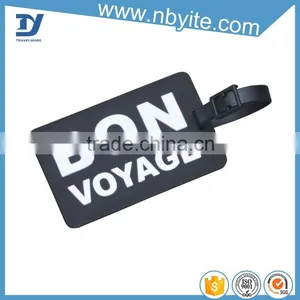 2016 Cheap Bright Colorful Plastic Luggage Tag Custom Soft PVC Luggage Tag thumbnail-4