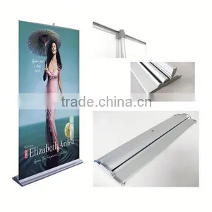 High Quality Board Base Roll Up Banner Stand,Wide Base Pull Up Banner thumbnail-1