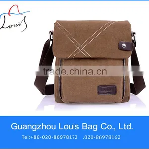Cool Canvas Men Messenger Bags, Canvas Shoulder Bag Popular Design Color thumbnail-1
