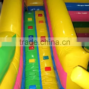 Popular Custome Lanqu Inflatable Obstacle Course Combo for Kids thumbnail-4