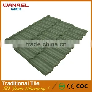 Wanael China Famous Manufacturer ISO9001 Certificated Production Steel Metal Aluminum Roof Tile thumbnail-2