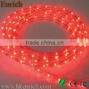 LED Rope Light 2 Wires Round RED thumbnail-1