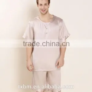 2016 the New 100% Silk Men Pajama Nightwear thumbnail-2