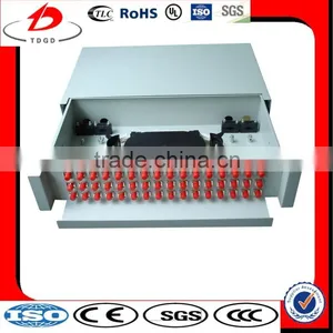 Slidable Rack Mount Fiber Optic Patch Panel 48 Port thumbnail-1