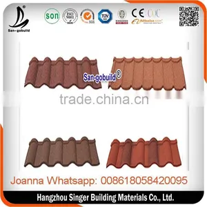 Steel Metal Supplier Green Unfade Construction Materials Roof Tiles for Nigeria/Kenya thumbnail-1