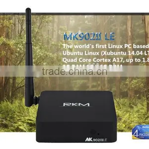 Quad Core RK3288 A17 Linux MINI PC 2G RAM 8G/16G ROM WIFI, Gbit LAN Ubuntu thumbnail-2