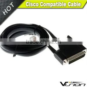 Cisco DB25 to RJ45 CAB-CONAUX Modem/Console Cable, 72-3663-01 thumbnail-4