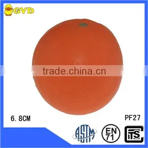 Wholesale PU Foam Orange Shape Fruit Stress Balls thumbnail-1