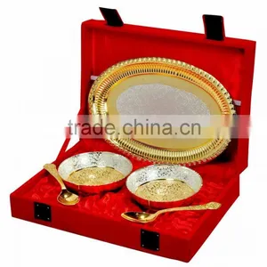 Silver Tray With Bowl Gift Box thumbnail-1