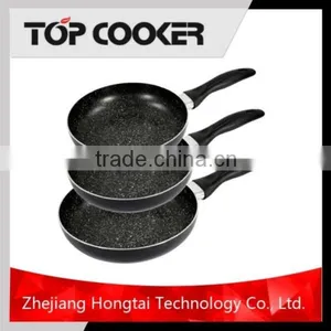 Aluminium Marble Coating Lava Stone Cooking Pan thumbnail-1