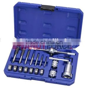 20PCS Interchangeable Ratchet Tap and Die Set, General Tools of Auto Repair Tools thumbnail-1