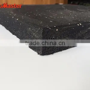 Rubber Gym Flooring /Rubber Gym Tiles/ Recycled Rubber Flooring Bricks for Gym thumbnail-4