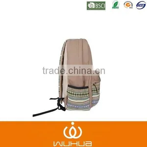 Plambag Unisex Adult Teenagers Causal Lightweight Boho Ethinc Canvas School Backpacks thumbnail-3