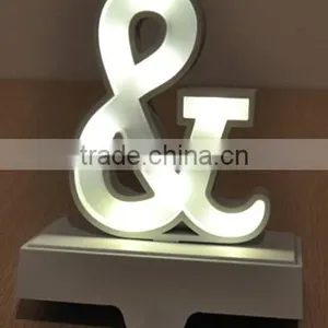 Wrought Iron Letters Outdoor LED Sign Lighting, Led Letter Sign thumbnail-1