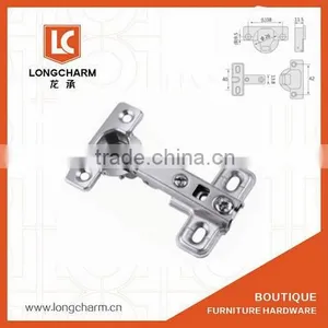 Soft Close Glass Door Hinge Half Overlay Glass Door Concealed Hinge thumbnail-5