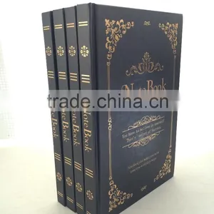 A5 Paper Hardcover Notebooks With Foil Stamping thumbnail-3