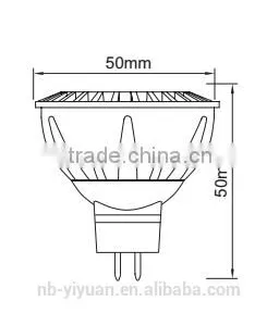 New Product High Lumen,MR16 7*1W Led Decorative Spotlights/ thumbnail-2