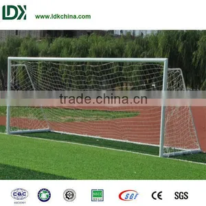 8ft x 24ft Aluminum Round Pipe Football Goal Set thumbnail-1