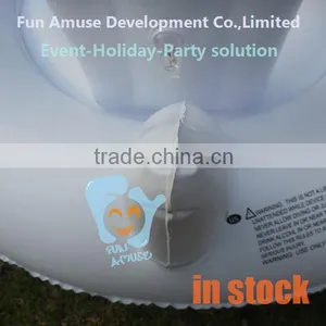 Low MOQ Stock Baby Swimming Seat Inflatable Swan for Kids thumbnail-5