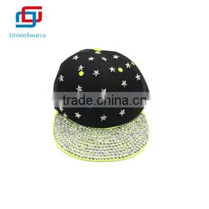 Fashion Star Diamond Studded Cap thumbnail-1