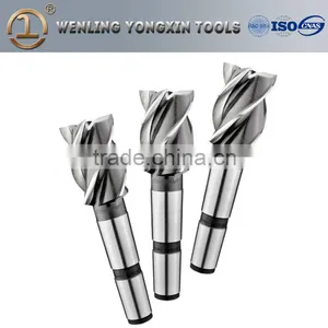 HSS Morse Taper Shank End Mill 3/4Flute End Mills for Steels thumbnail-1