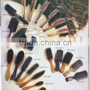 Black Wood Hair Brush thumbnail-1