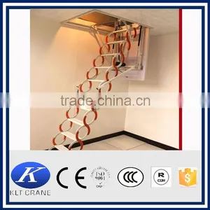 Adjustable Steel Electric Loft Ladder,telescopic Attic Staris thumbnail-2