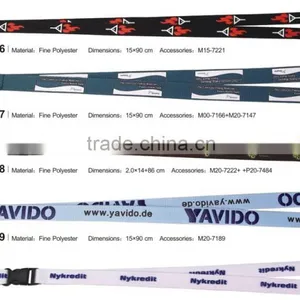 Reflective Printing Lanyard Glow in the Dark Lanyard thumbnail-2