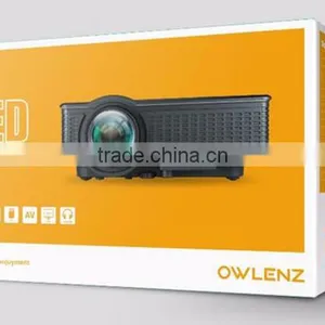 LED HDMI Home Theater Video Projector 1500 Lumens Support 1080p, 30000hours Life thumbnail-5