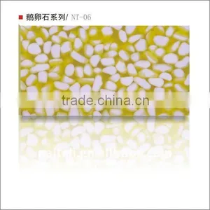 Transparent Resin Panel Resin Pebble Tile thumbnail-6