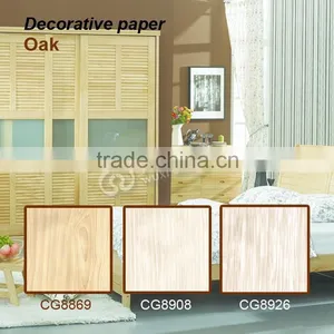 European Style Vintage Oak Decorative Paper thumbnail-1